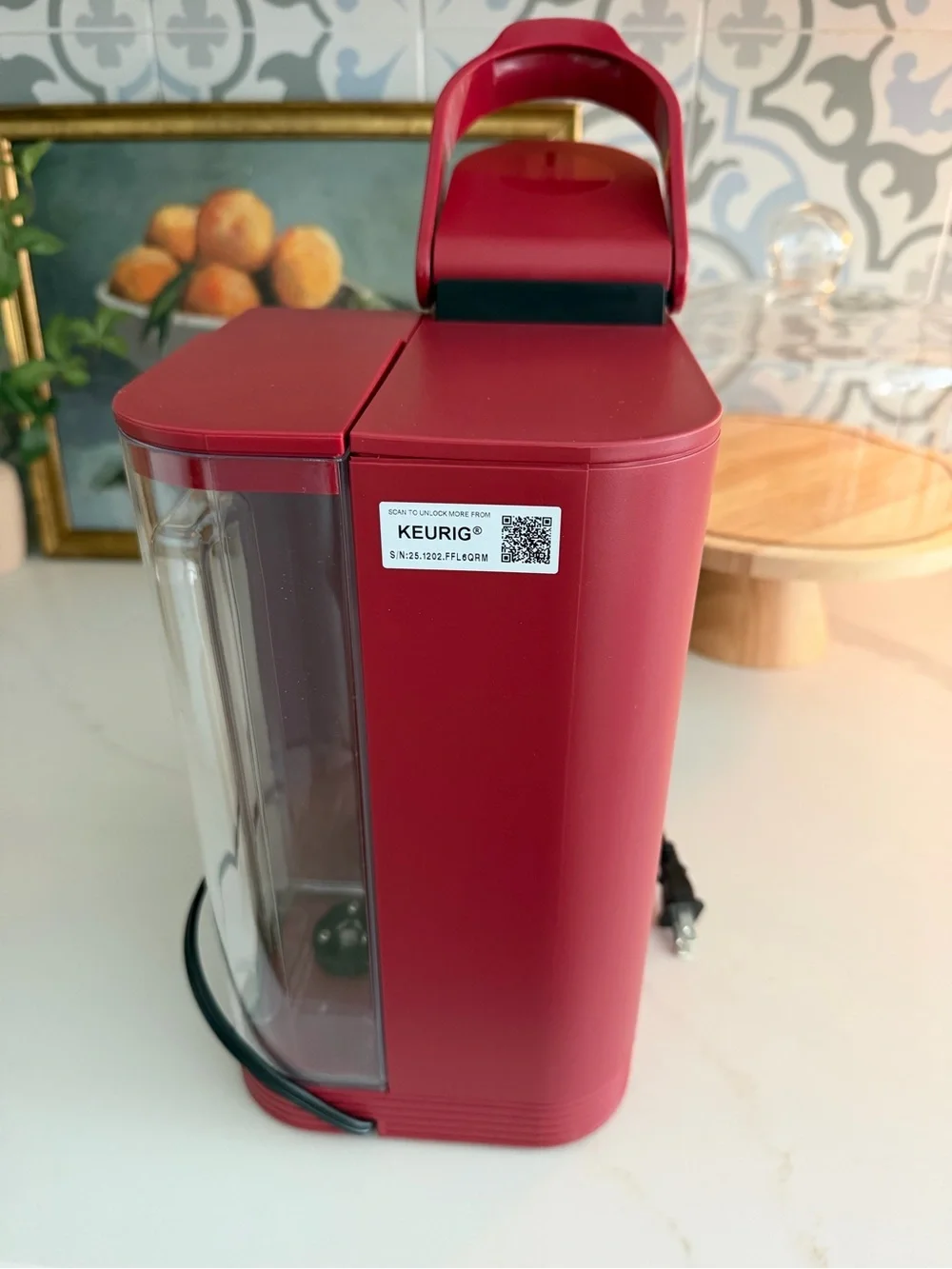 Keurig Express Essentials Single-Serve Coffee Maker – Red